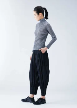 ISSEY MIYAKE Top|Rib Pleats Basics