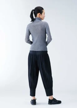 ISSEY MIYAKE Top|Rib Pleats Basics