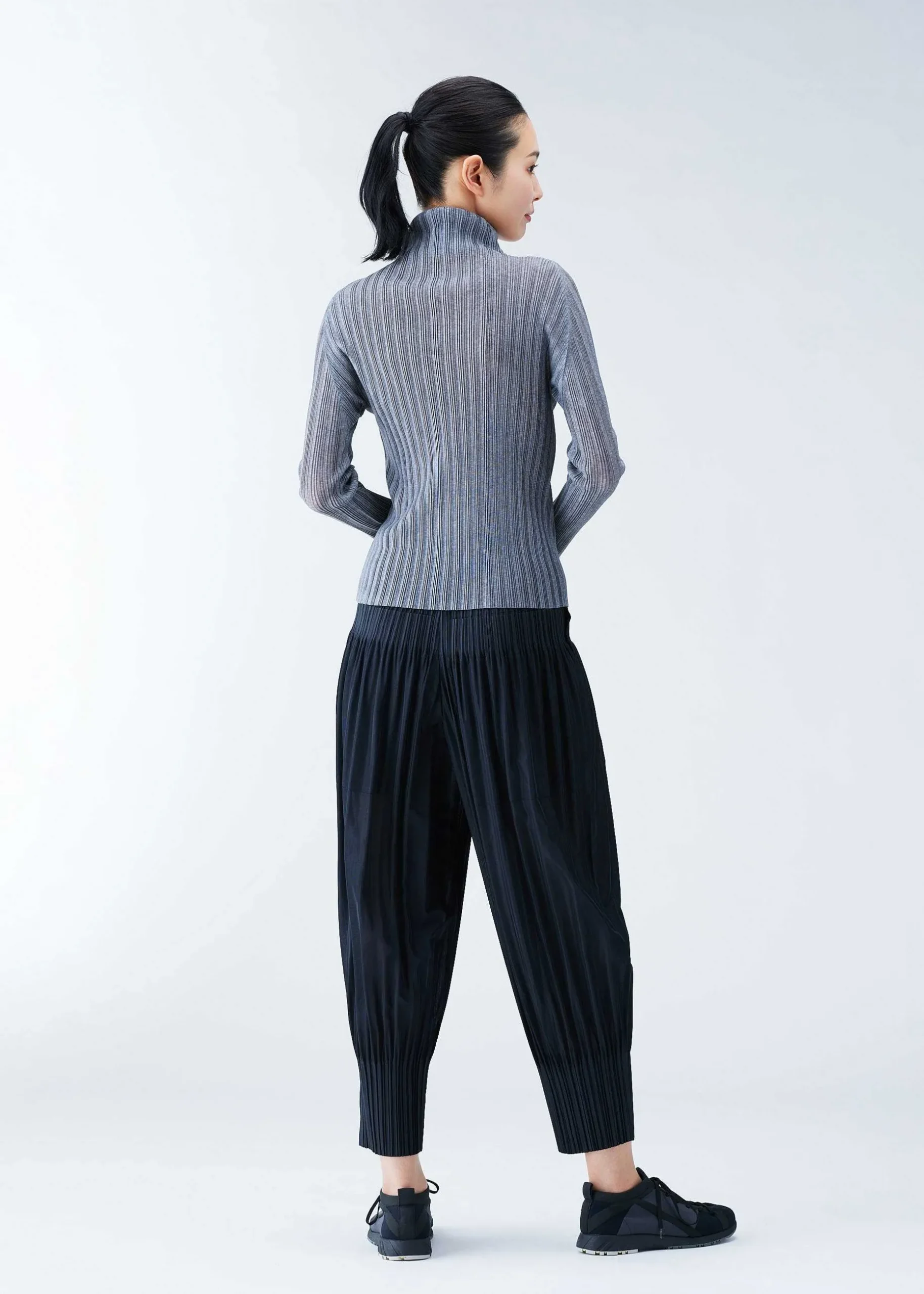 ISSEY MIYAKE Top|Rib Pleats Basics