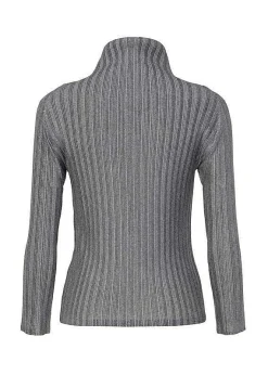 ISSEY MIYAKE Top|Rib Pleats Basics Light Gray