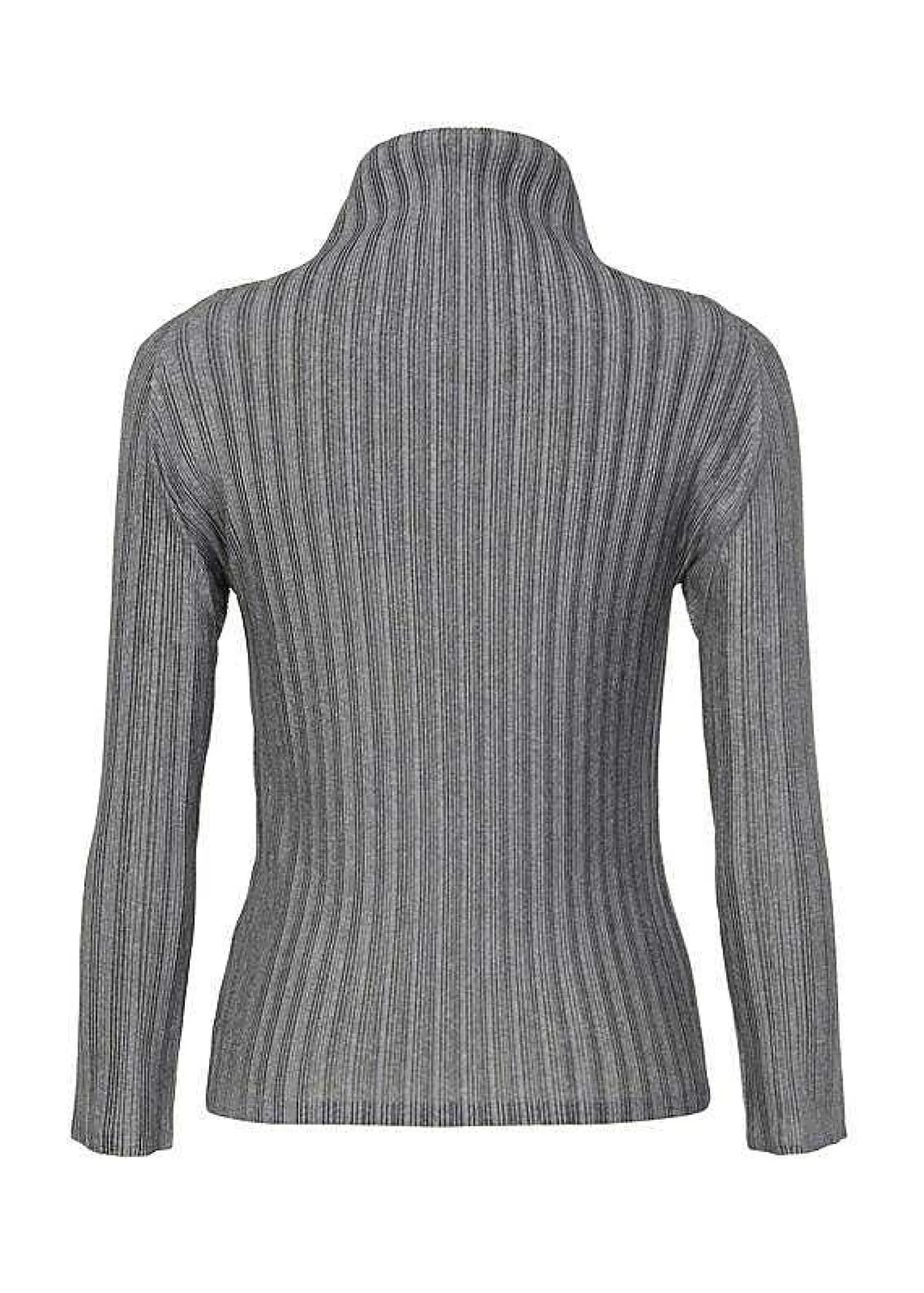 ISSEY MIYAKE Top|Rib Pleats Basics Light Gray