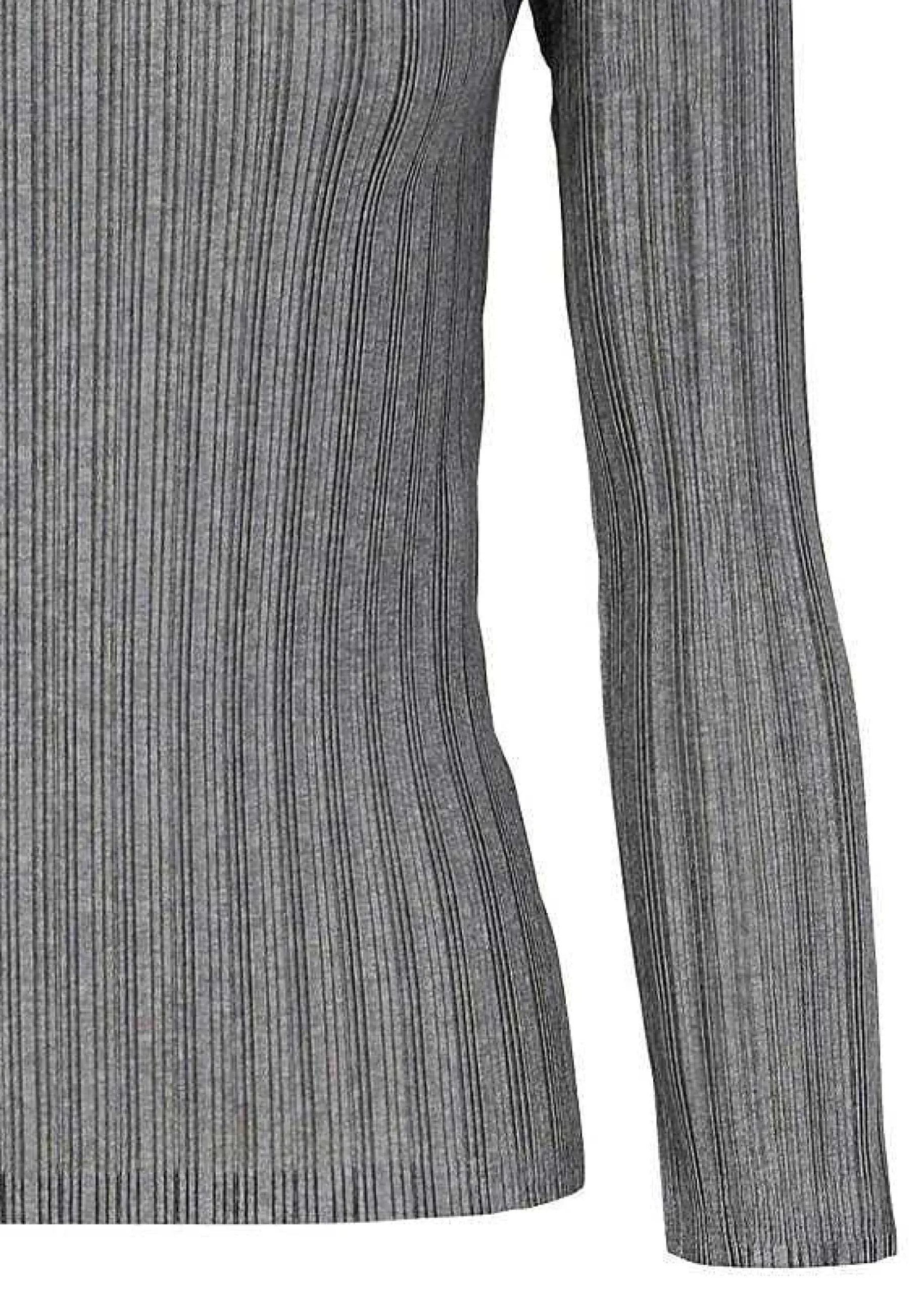 ISSEY MIYAKE Top|Rib Pleats Basics Light Gray
