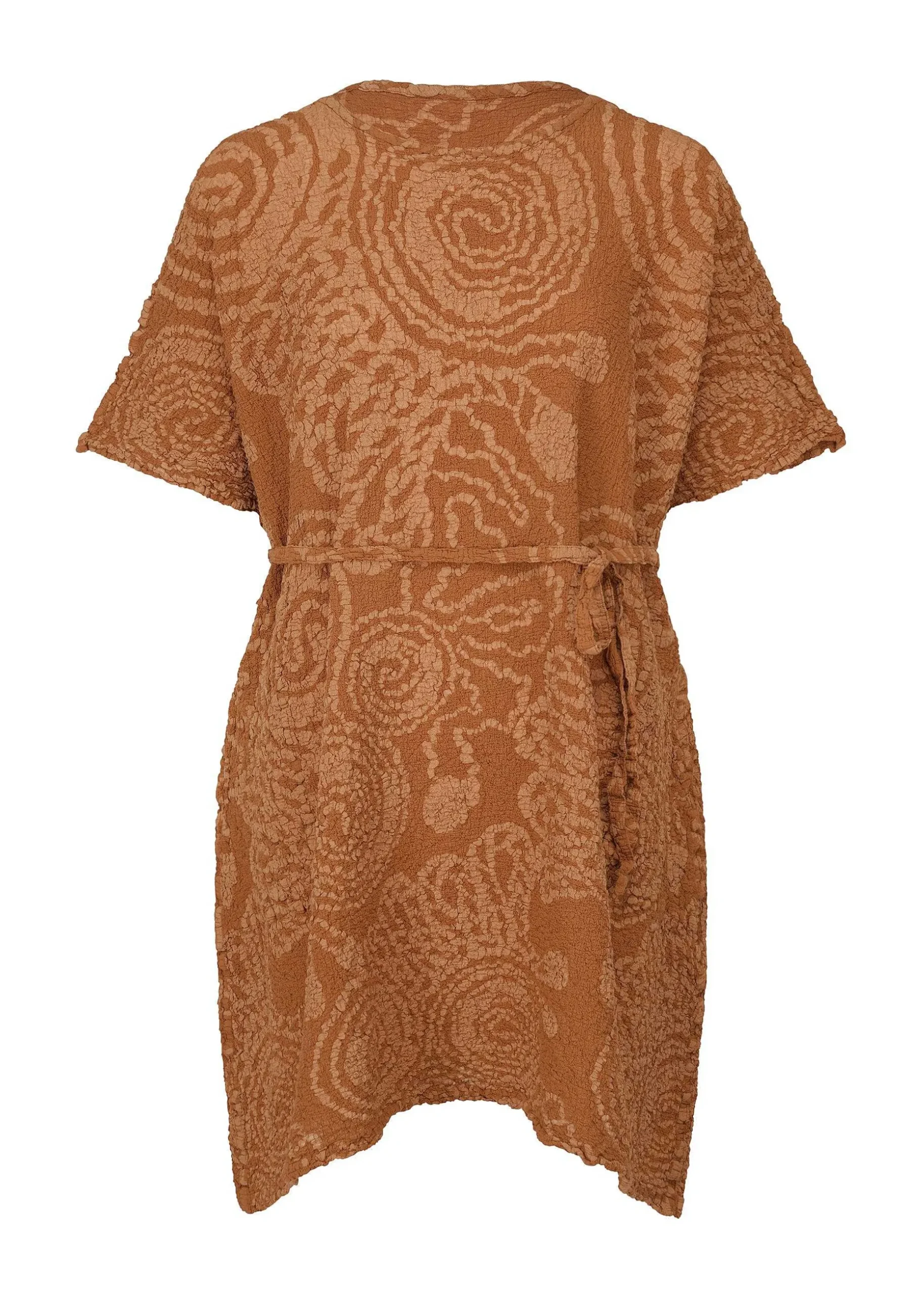 ISSEY MIYAKE Tunic|Rope Print Cauliflower