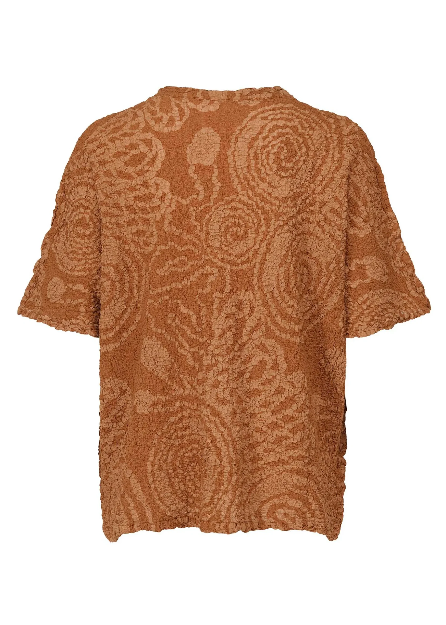 ISSEY MIYAKE Top|Rope Print Cauliflower