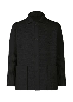ISSEY MIYAKE Jackets & Blazers|Rustic Knit