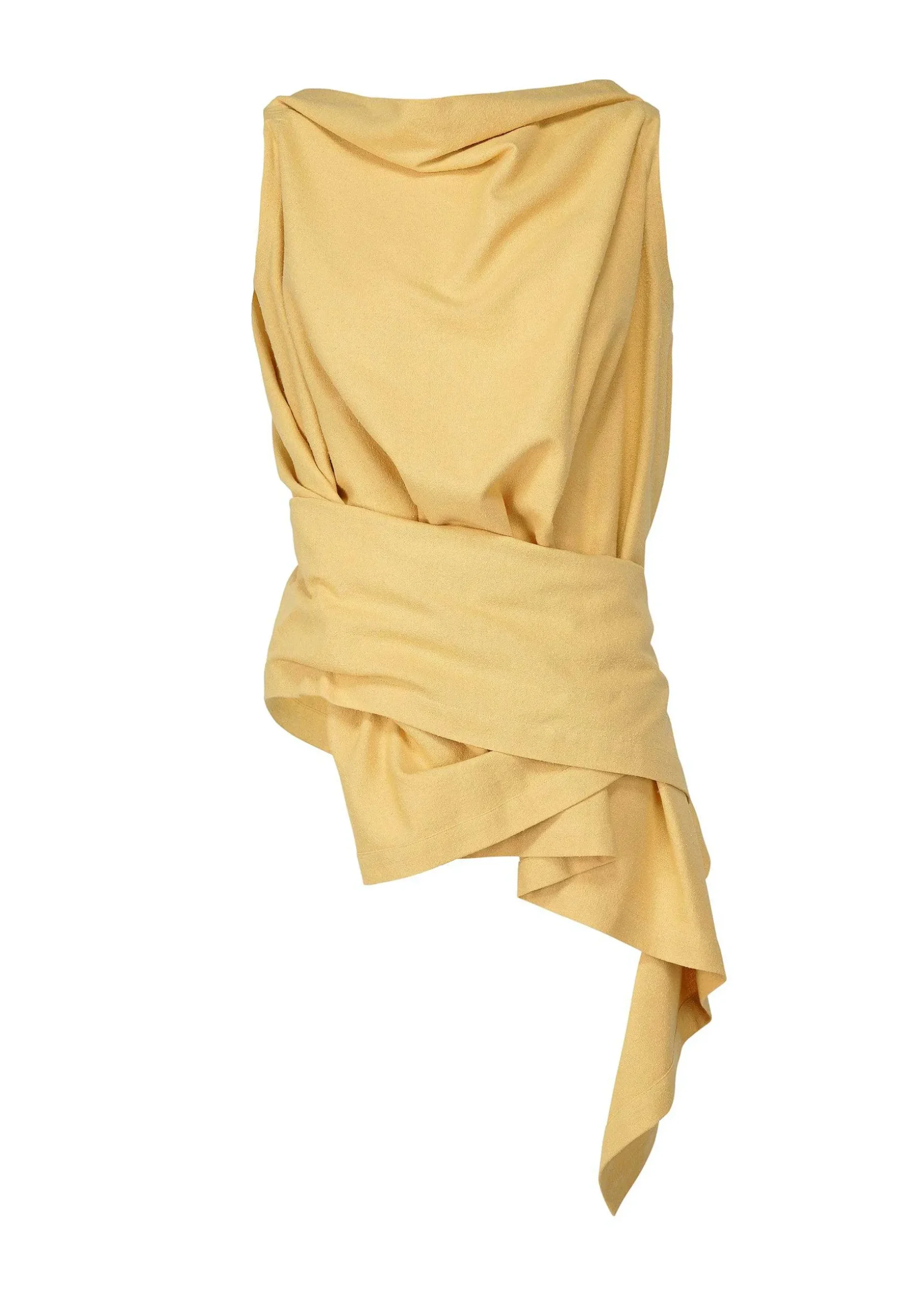 ISSEY MIYAKE Top|Rustic Silk