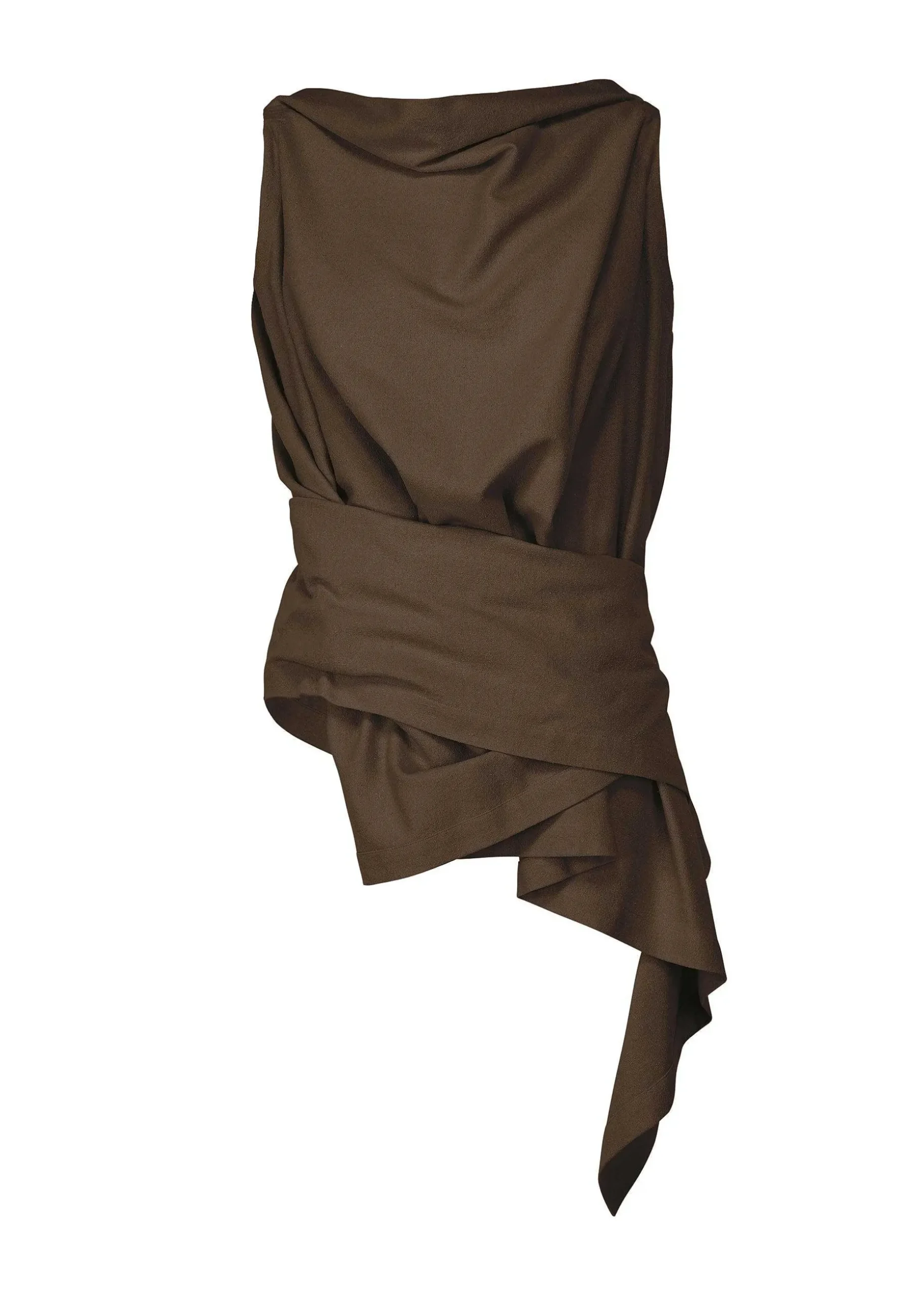 ISSEY MIYAKE Top|Rustic Silk