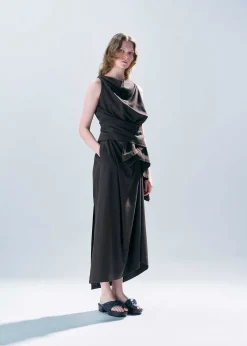 ISSEY MIYAKE Top|Rustic Silk