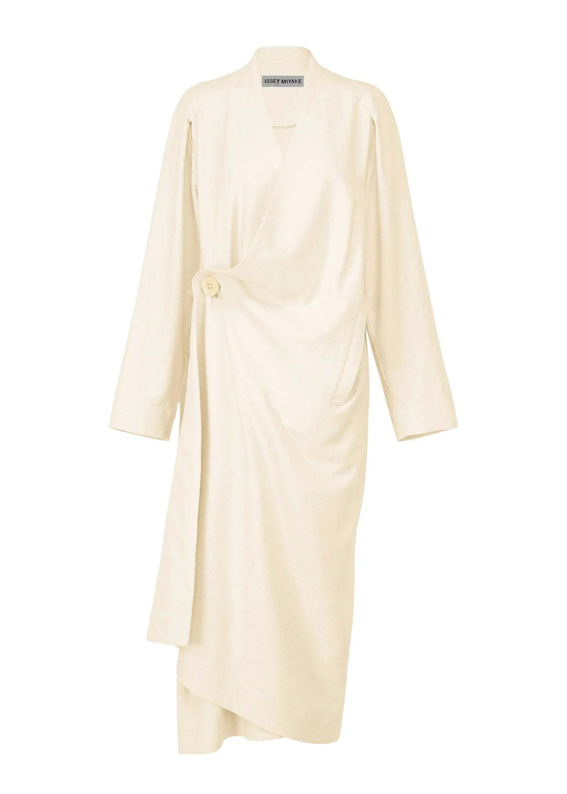 ISSEY MIYAKE Coat|Rustic Silk