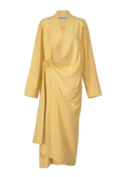 ISSEY MIYAKE Coat|Rustic Silk