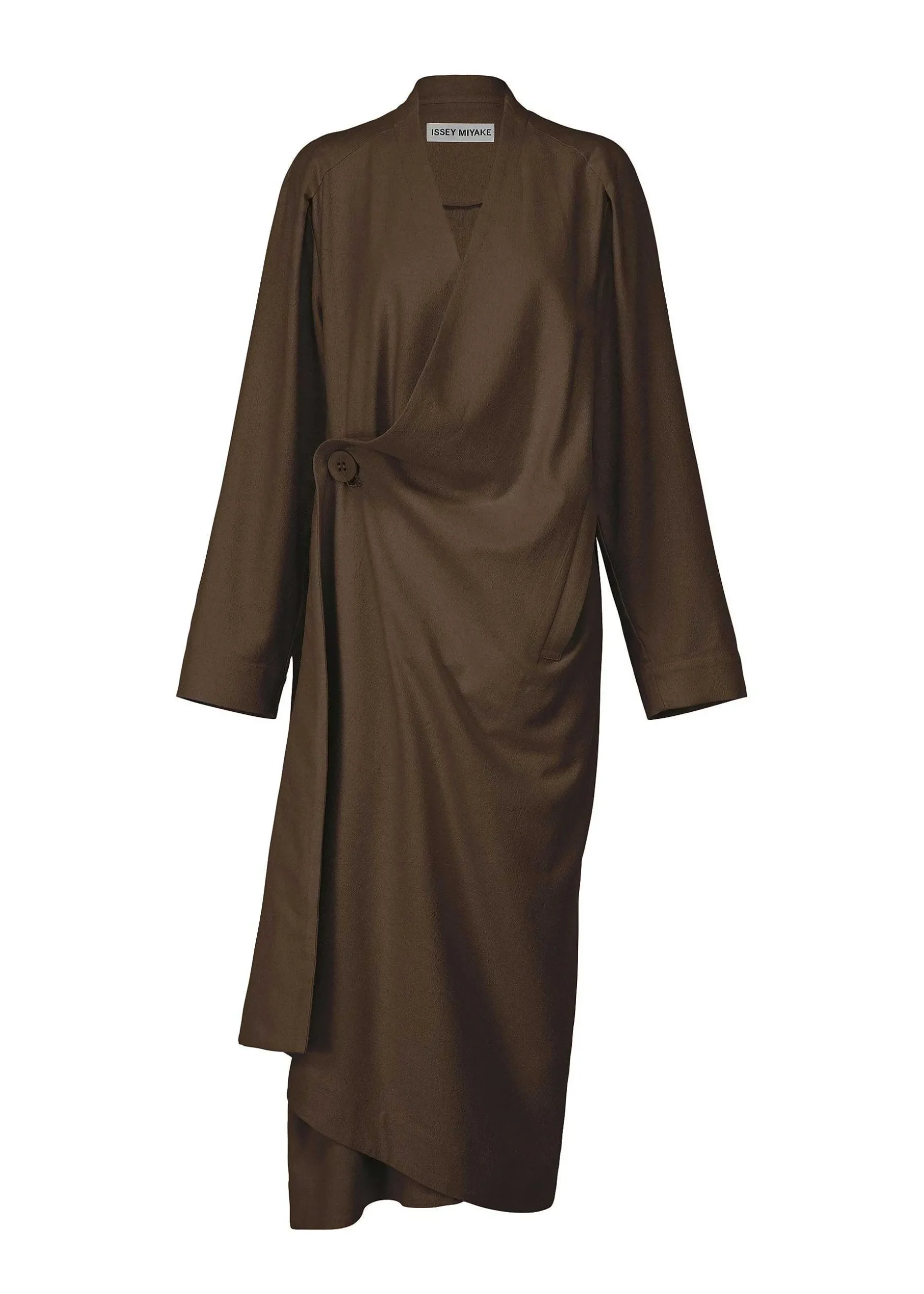 ISSEY MIYAKE Coat|Rustic Silk