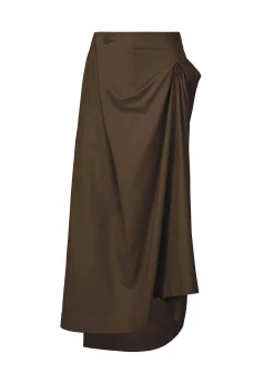 ISSEY MIYAKE Skirt|Rustic Silk