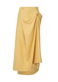 ISSEY MIYAKE Skirt|Rustic Silk