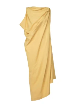 ISSEY MIYAKE Dress|Rustic Silk