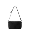ISSEY MIYAKE Shoulder Bag|Saddle Bag Matte Black