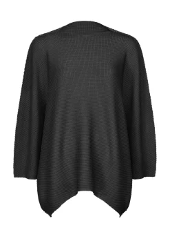 ISSEY MIYAKE Top|Sector Knit Stretch Pleats
