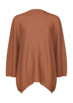 ISSEY MIYAKE Top|Sector Knit Stretch Pleats