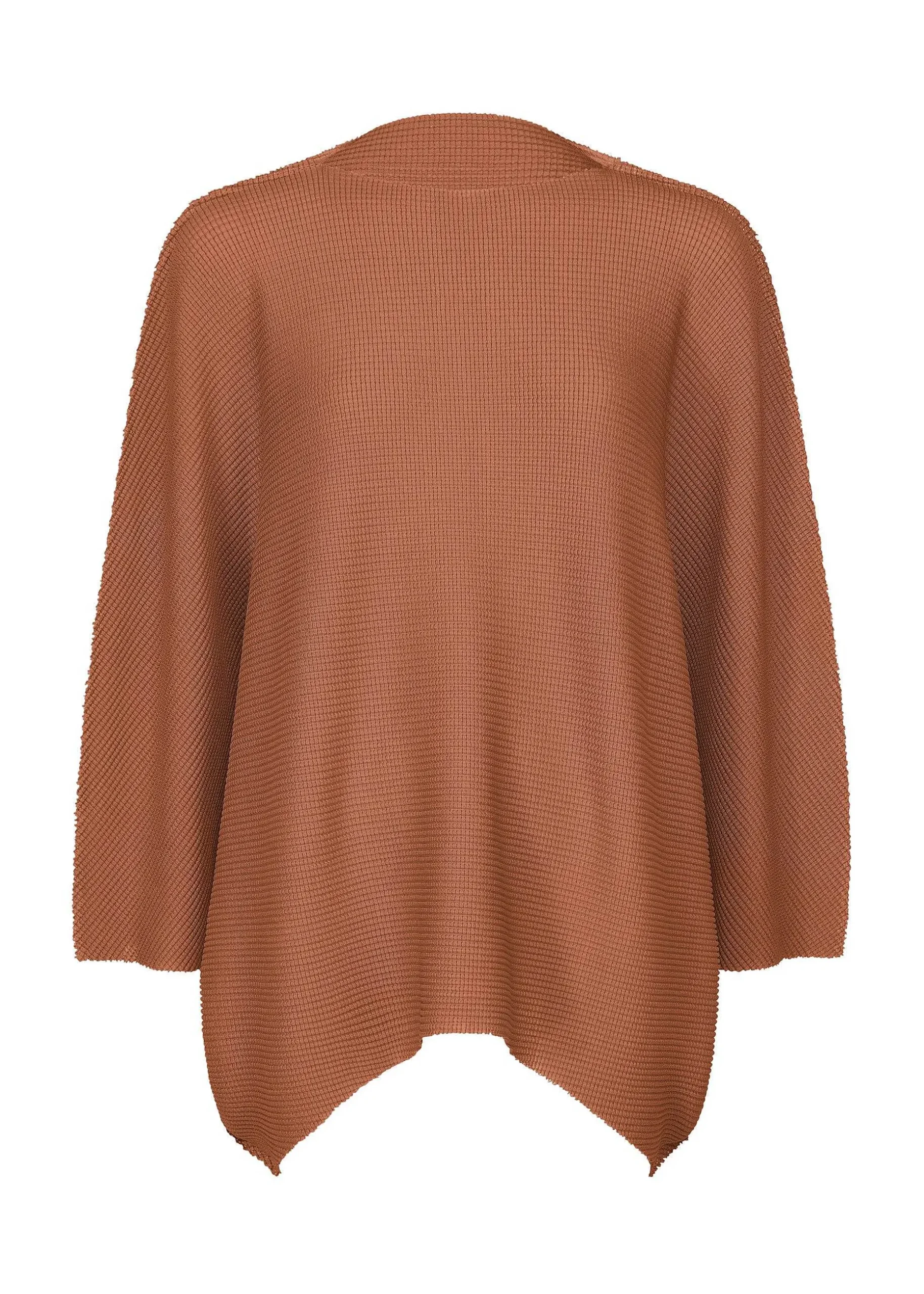 ISSEY MIYAKE Top|Sector Knit Stretch Pleats