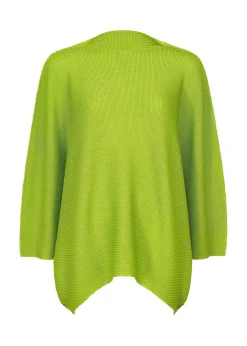 ISSEY MIYAKE Top|Sector Knit Stretch Pleats