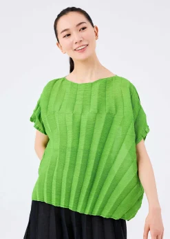 ISSEY MIYAKE Top|Sector See-Through Crepe