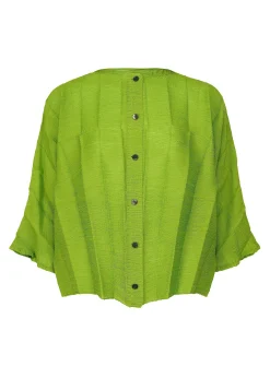 ISSEY MIYAKE Cardigan|Sector See-Through Crepe