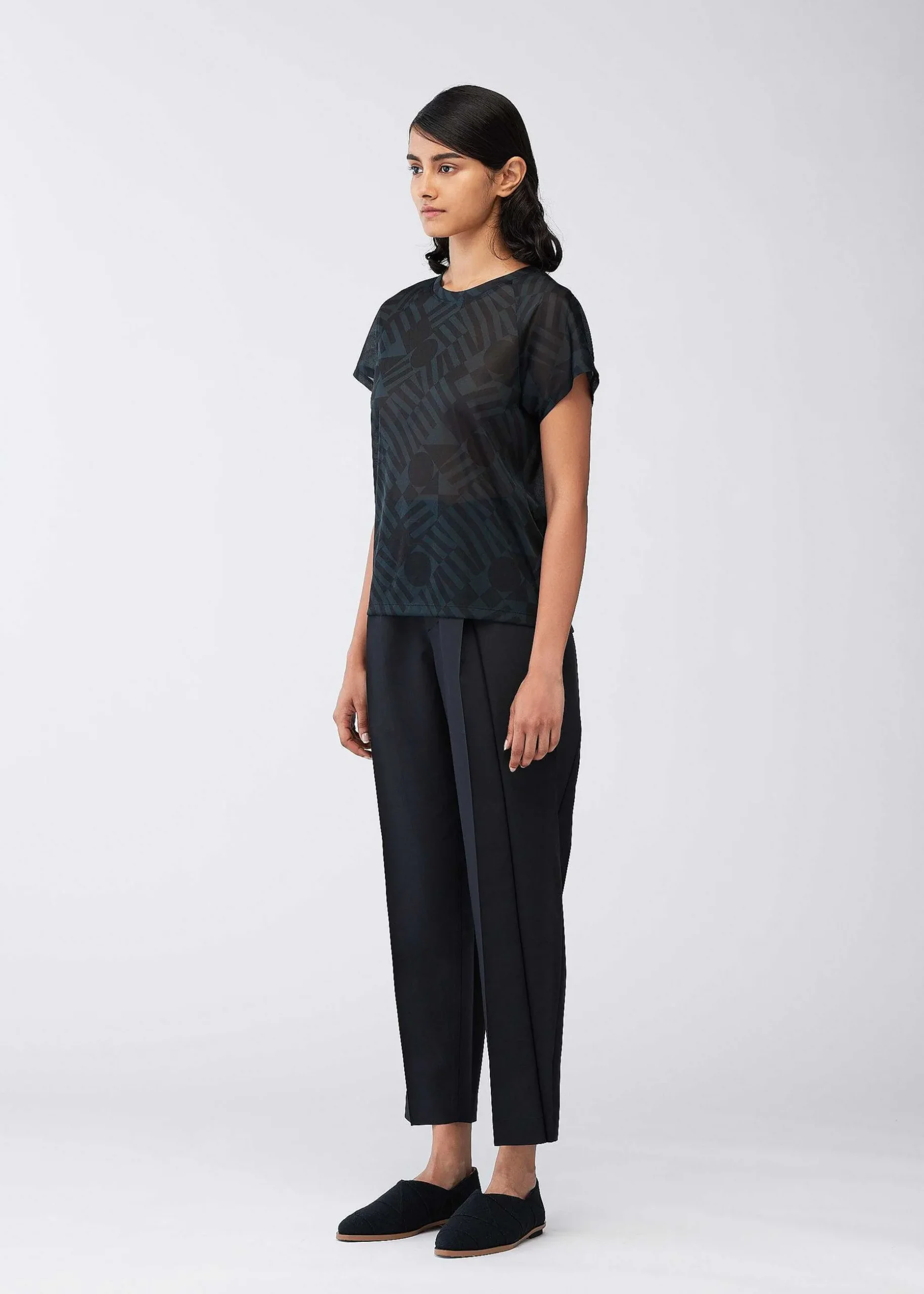 ISSEY MIYAKE Top|Shape-Filled T