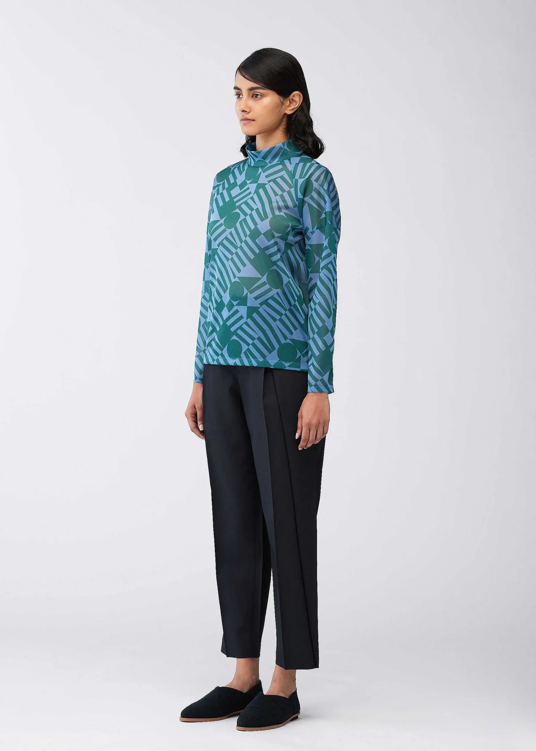 ISSEY MIYAKE Top|Shape-Filled T