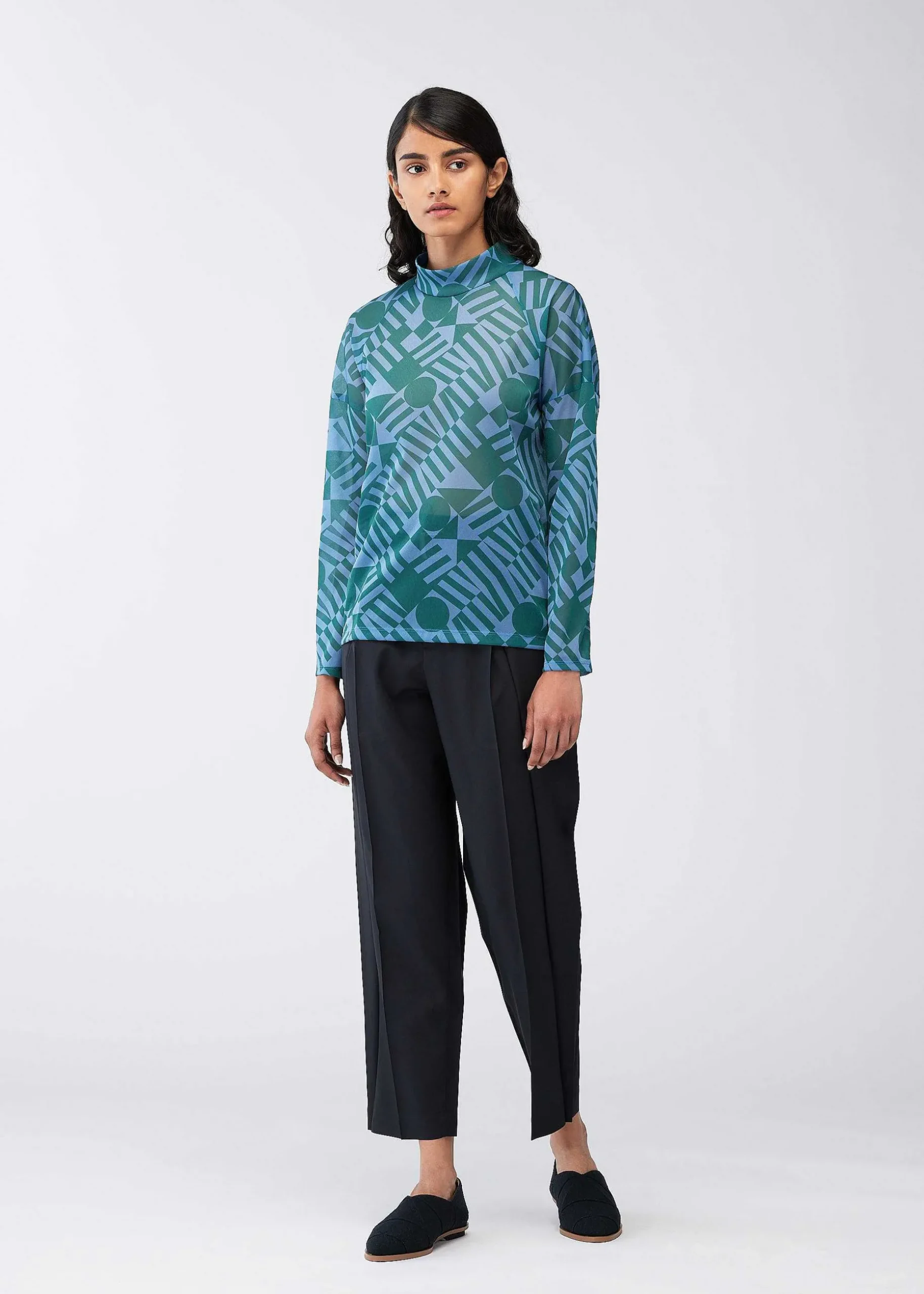 ISSEY MIYAKE Top|Shape-Filled T