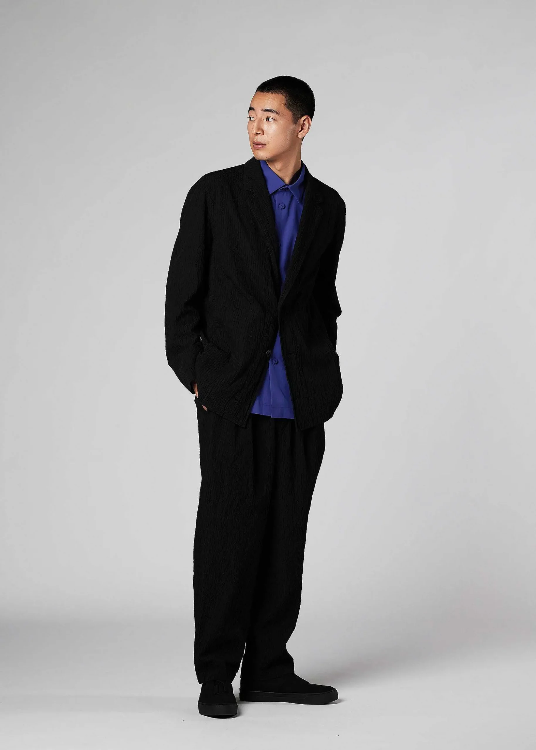 ISSEY MIYAKE Jackets & Blazers|Shrink Dye