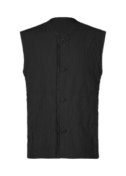 ISSEY MIYAKE Vest|Shrink Dye