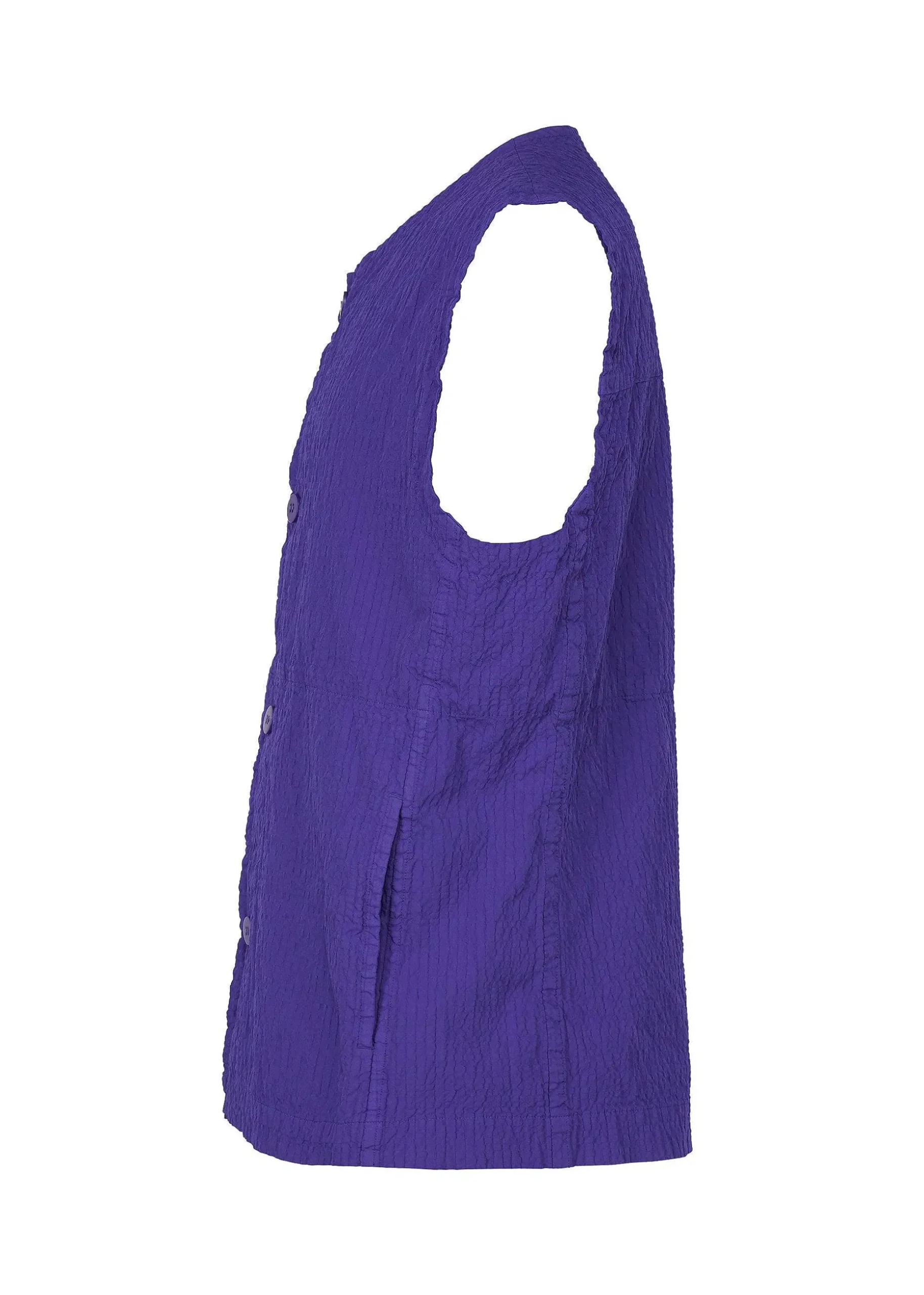 ISSEY MIYAKE Vest|Shrink Dye