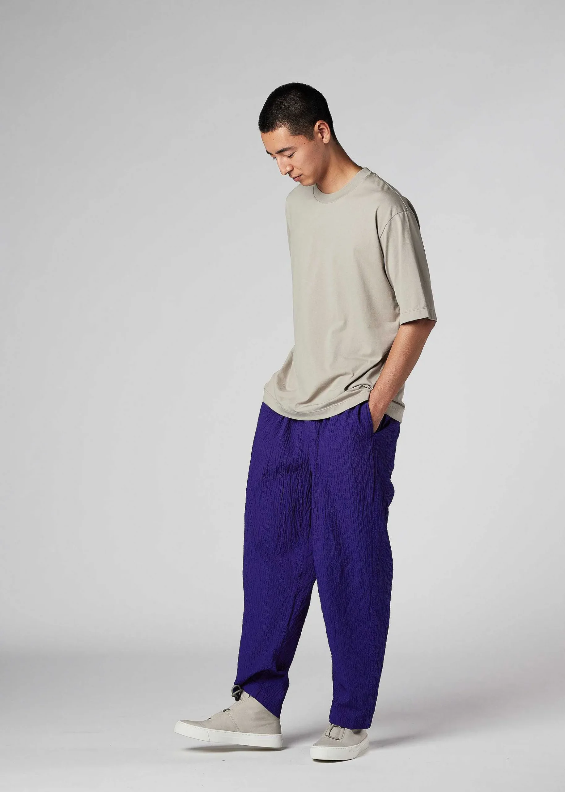 ISSEY MIYAKE Pants|Shrink Dye