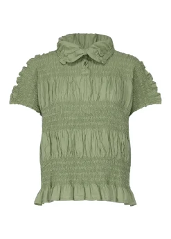 ISSEY MIYAKE Top|Shrink Stripe