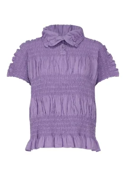 ISSEY MIYAKE Top|Shrink Stripe