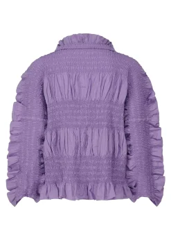 ISSEY MIYAKE Cardigan|Shrink Stripe