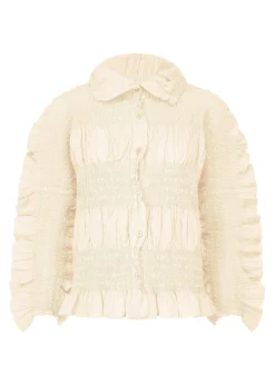 ISSEY MIYAKE Cardigan|Shrink Stripe
