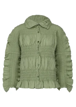 ISSEY MIYAKE Cardigan|Shrink Stripe