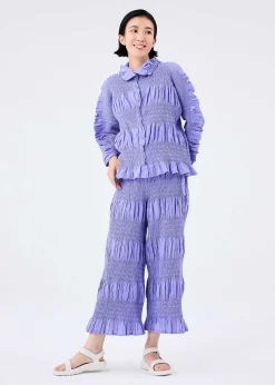 ISSEY MIYAKE Pants|Shrink Stripe
