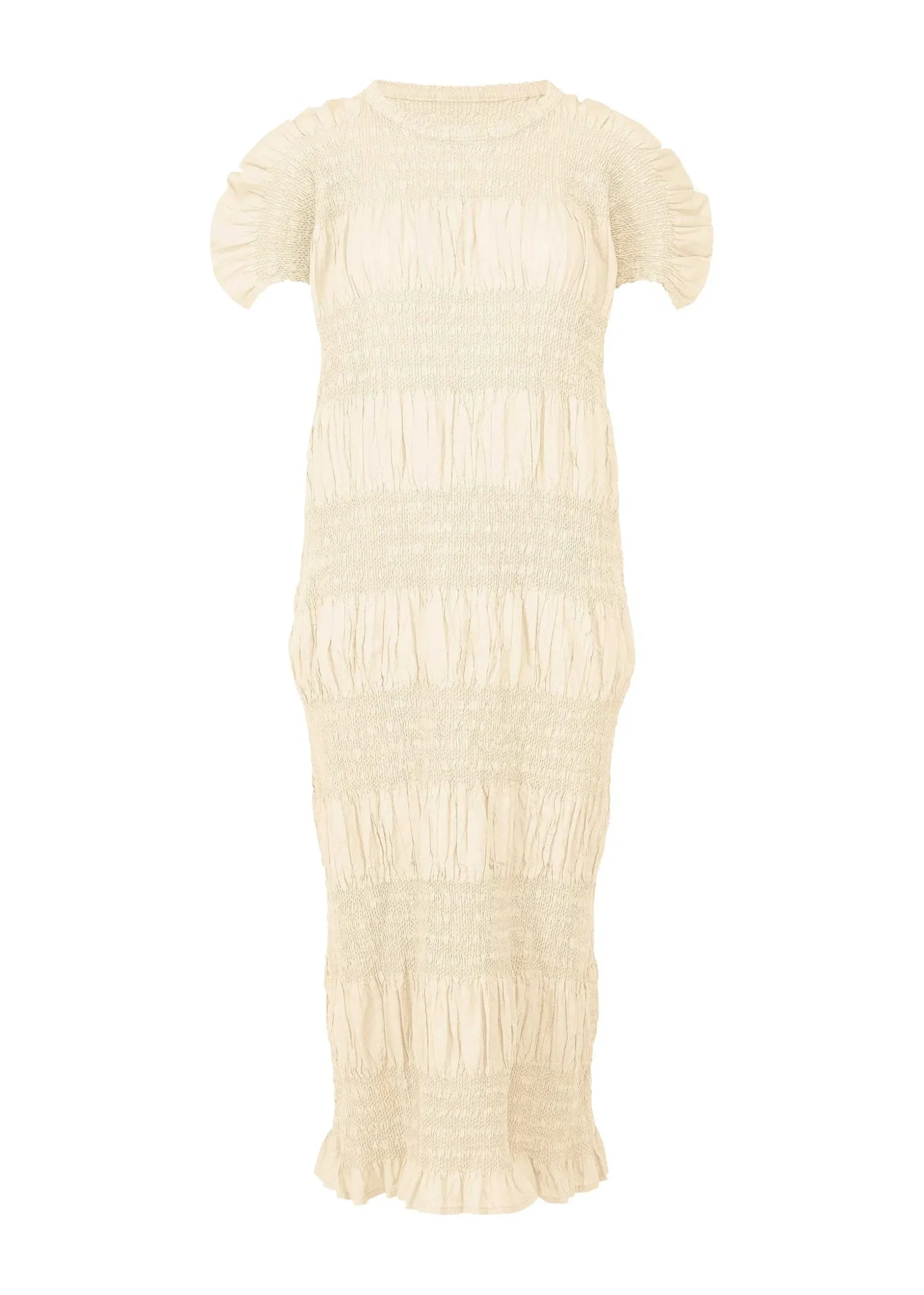 ISSEY MIYAKE Dress|Shrink Stripe