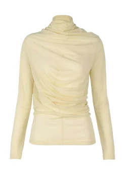 ISSEY MIYAKE Top|Sleek Jersey