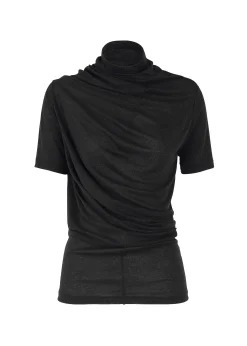 ISSEY MIYAKE Top|Sleek Jersey
