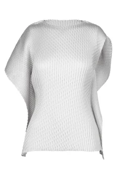 ISSEY MIYAKE Top|Sleek Pleats