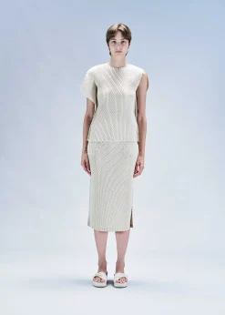ISSEY MIYAKE Skirt|Sleek Pleats