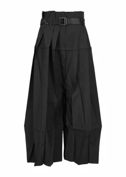 ISSEY MIYAKE Pants|132 5. Solid Black