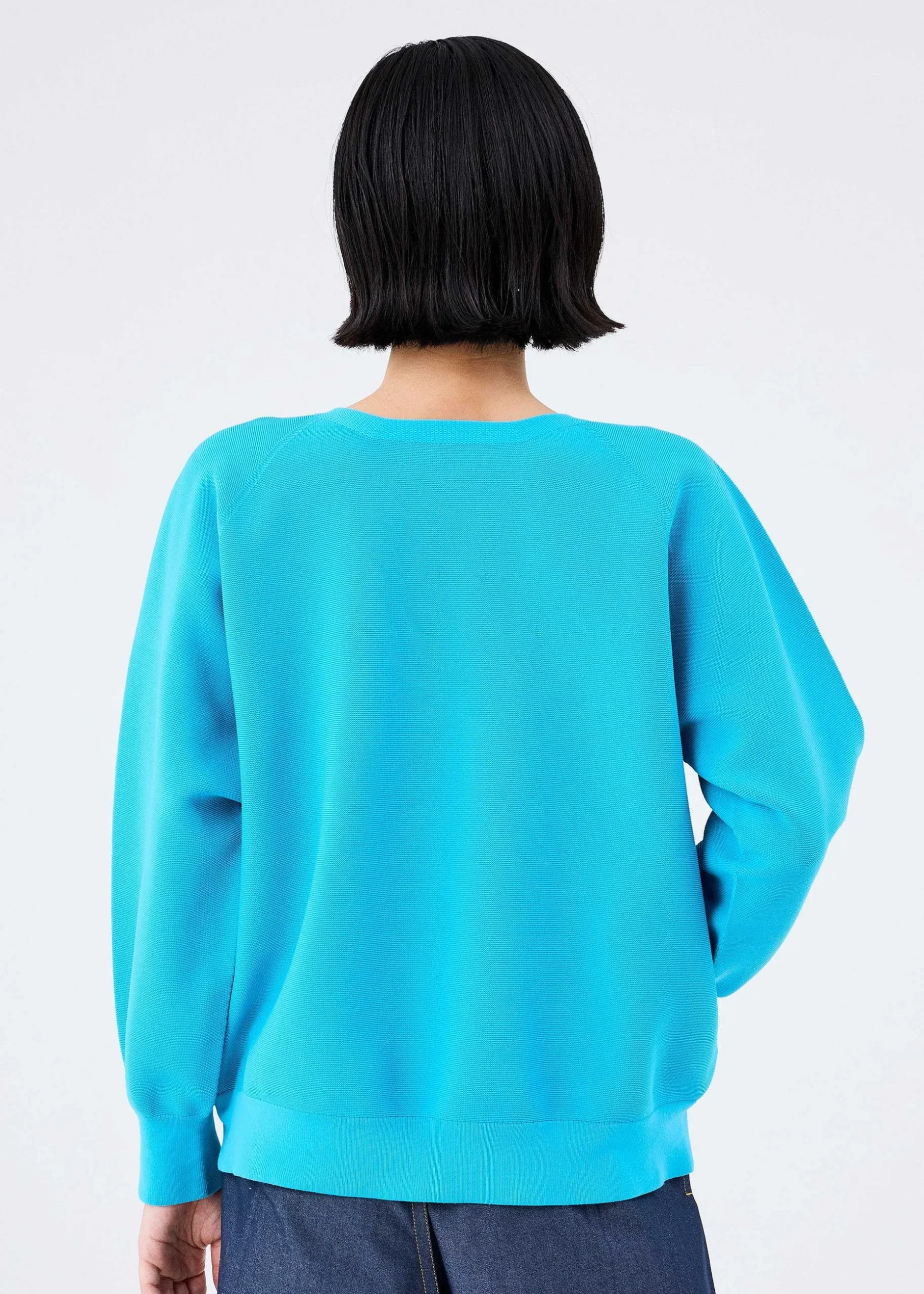 ISSEY MIYAKE Top|Solid Knit