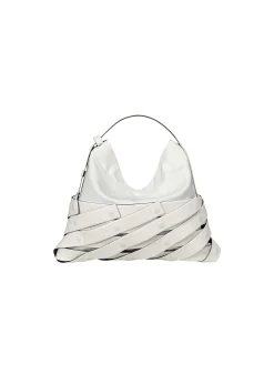 ISSEY MIYAKE Shoulder Bag|Spiral Grid-46