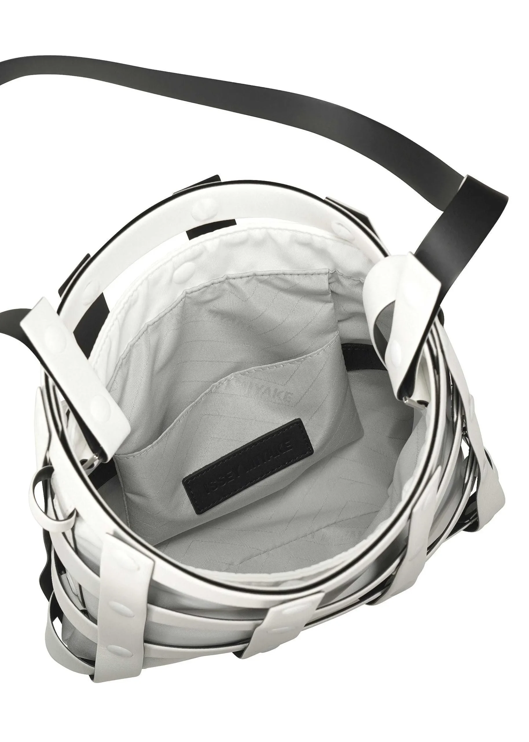 ISSEY MIYAKE Shoulder Bag|Spiral Grid-46