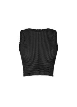 ISSEY MIYAKE Knitwear|Spongy Bk-46 Black