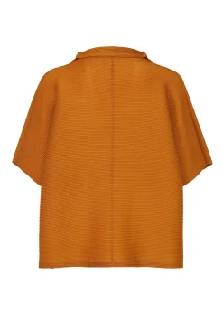 ISSEY MIYAKE Cardigan|Square Stretch Pleats