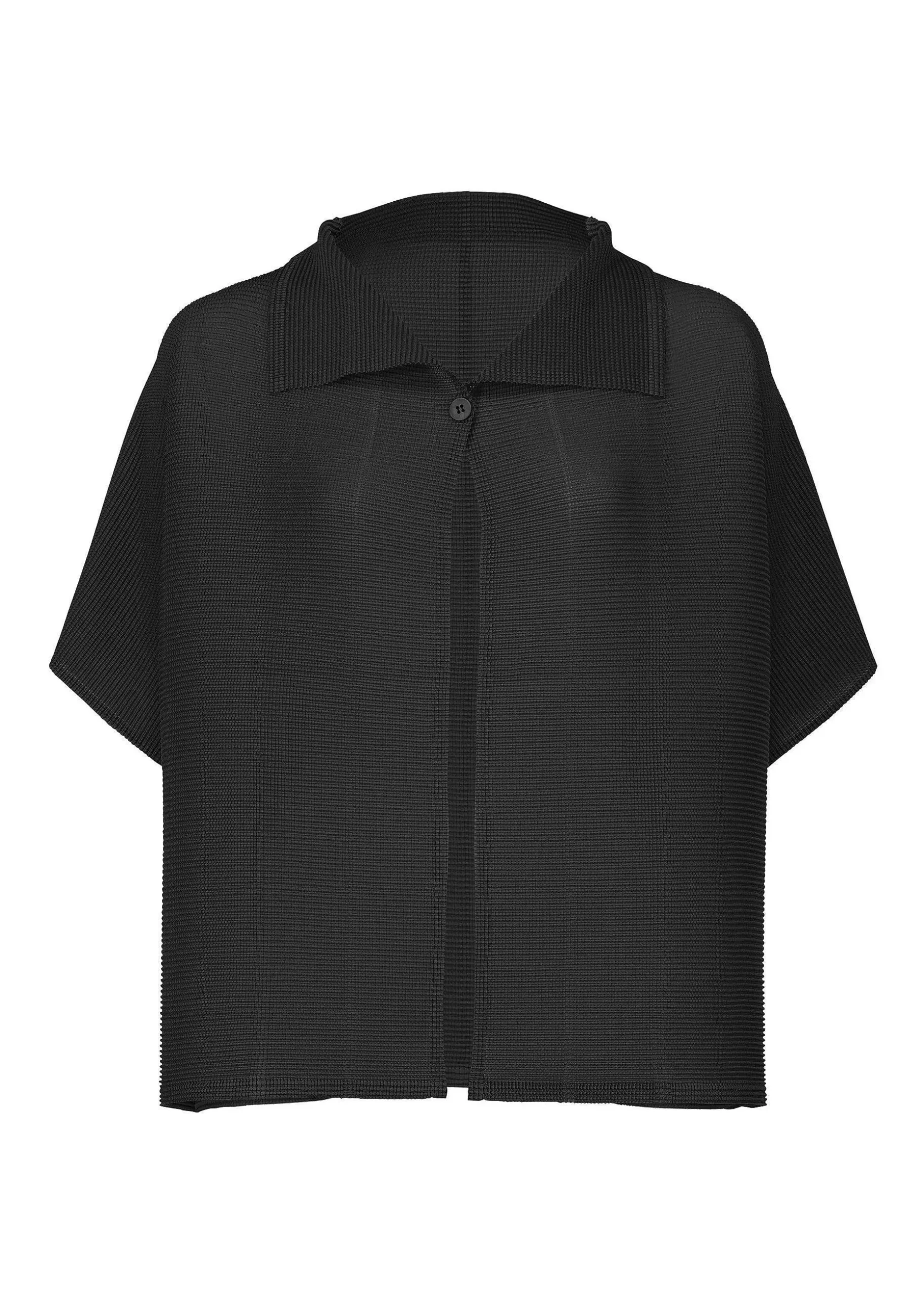 ISSEY MIYAKE Cardigan|Square Stretch Pleats
